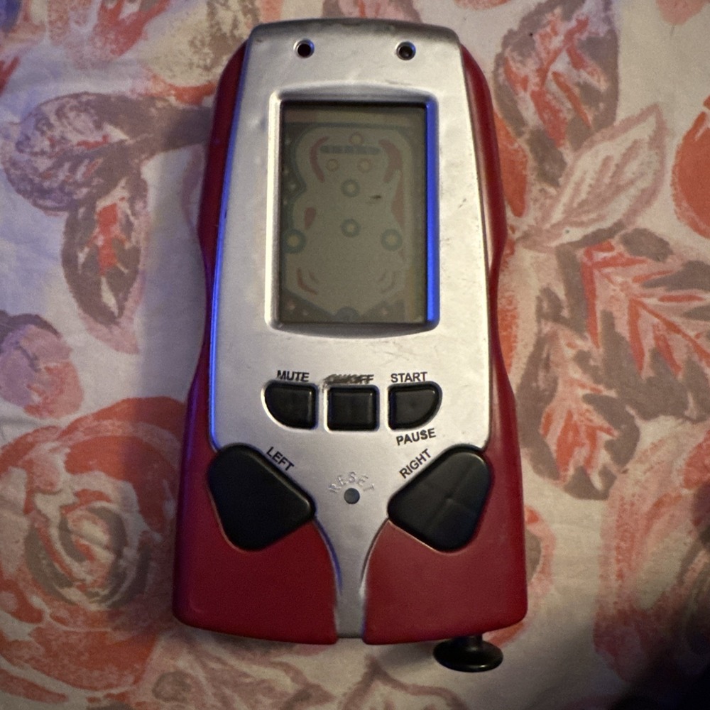Westminster 2012 PINBALL Handheld Pocket Arcade Electronic Travel Game **WORKS